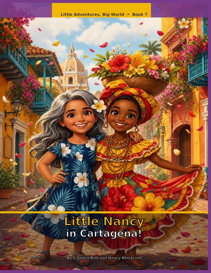 Little Nancy in Cartagena!